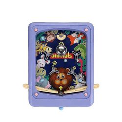 Coosilo Creative Children's Pinball Game Cartoon Håndholdt Game Machine Maze Ejection Score Machine lilla