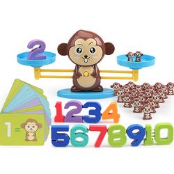 Sjov matematik Kiddie Skala Lommeregner Tegneserie Abe Intelligens Tidlig uddannelse Legetøj 2019 Børn Læring Uddannelse Legetøj Gave