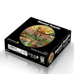 Puzzle 1000 stykker pædagogiske tegneserie legetøj puslespil for voksne og børn Dinosaur