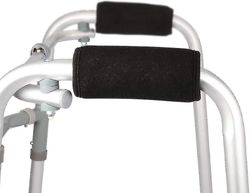 Pehmustetut kävelijän käsikahvat, pehmeä mukava tyynyn rollaattorikahva peittää kävelijän kahvatyynyt Walker Rollator Crutch -pyörätuolille, liukum...
