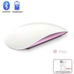 Bluetooth 5.0 Magic langaton hiiri ladattava hiljainen kosketusrulla 1600DPI erittäin ohuet tietokonehiiret Apple Mac PC kannettava tietokone Vaale...
