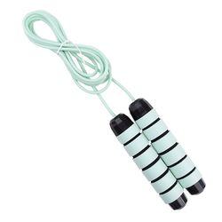 Jump Rope Hurtig hastighed Jumping Reb Kabel med kuglelejer Lys grøn