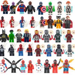 40 stk Avengers-minifigurer Byggeklosser Leker Handlingsfigursett