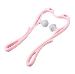 Handuo Manuel Massager Hals Massager Double Press Ball Fitness Udstyr Pink