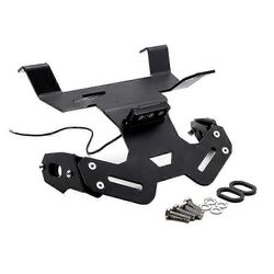 Honda CB125R CB 125R CB125 CB 125 R 2018-2021 moottoripyörän lisävarusteet takarekisterikilven pidike takalokasuoja LED Musta