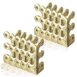 10kpl jalkalistan kulmasuojat-messinki jalkalistan kulmasuojat, koristeellinen suojakansi, Kultaa