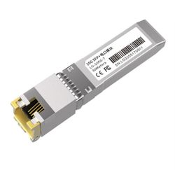 10G SFP + -moduuli 10GbE kupari SFP -moduulit Optinen portti Käänny RJ45 Ethernet -porttiin Gigabit 1000M -lähetin-vastaanotinmoduuli Hopea