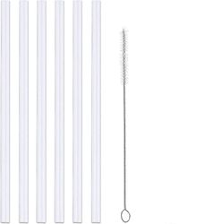 [6 kpl pakkaus] pillien korvaaminen vesipullon oljella, BPA-vapaat pillit