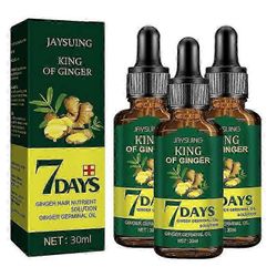 3kpl 7 päivää inkivääri hiusten kasvutuotteet nopeasti edistää hiusten uudelleenkasvua seerumi hiustenlähtöä estävä päänahan hoito kaljuuntuminen h...