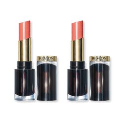2 x Revlon Super Lustrous Glass Shine huulipuna 3.1g - 019 Dewy Peach 019 Kasteinen persikka
