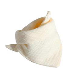 900c Baby Spædbarn Dobbeltlag bomuldshagesmæk Nyfødt Ensfarvet trekant Tørklæde Fodring Spyt Håndklæde Bandana Burp Cloth Babystuff