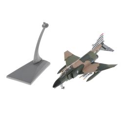 1/100th Die-cast Aviation American F-4 Fighter Phantom Aircraft M/ Stand