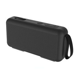 Boeyaa Bærbar Bluetooth Speaker Radio 360 stereo trådløs Bluetooth-højttaler Sort