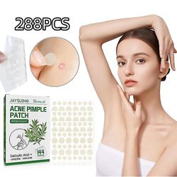 288stk Akne Patch Hudpleie Face Pimple Blemish Remover Sticker Cover Tag Fjern