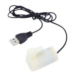 Coomir USB lavspenning liten vannpumpe flerbruks mikro mini nedsenkbar pumpe Hvit