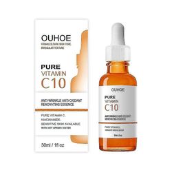 10% puhdasta C-vitamiiniseerumia C10 ryppyjä esanssi kaula ja kasvot 30ml