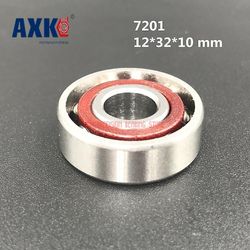 Axk 1stk 7201 7201c 7201c/p5 12*32*10 mm vinkelkontaktspindellejer Cnc Boutique Rodamientos