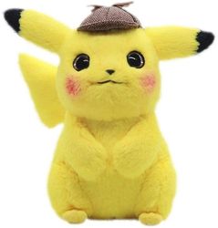 AIR Pikachu Plys Detective Japan Movie Anime Legetøj (Størrelse: 28cm)