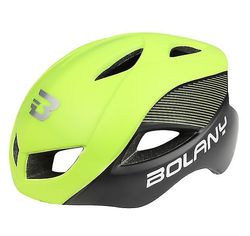 Cykel cykelhjelm Udendørs Sports Cykling sikkerhedshjelm med 12 ventilationskanaler gul