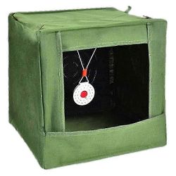 11,8x11,8 tuuman jousiammuntakohdeharjoituslaatikko, kilpailutason kestävä nuolikokoelma armeijan vihreä