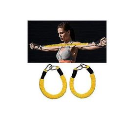 Handuo Arm og ben rebound styrketræning enhed Latex Tube Body Agility Training Device gul