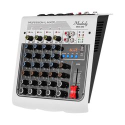 Allbestlife Muslady Mix-400 Professional 6-kanals audio mixer mixer