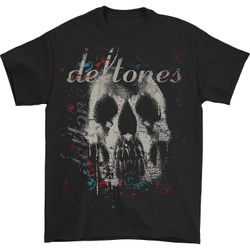 Deftones Skull T-skjorte Old School Hiphop høy kvalitet M