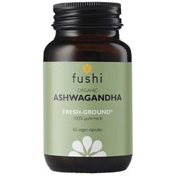 Fushi Wellbeing Fushi Velvære Økologisk Ashwaganda 340mg Veg Caps 60 (F0021711)