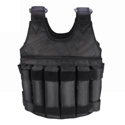 Säädettävä kunto painotettu liivi 20kg 50kg kuntoharjoittelu kuntotakki kuntosaliharjoittelu nyrkkeily kb 50 kg