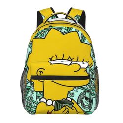 Reppu YL256 Simpsonit kannettava tietokone reppu matka vaellusreppu muoti rento koululaukku kirjalaukku painettu olkalaukku aikuisille lapsille256 ...