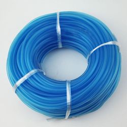 Akvarium Iltpumpe Slange Fish Tank Pond Pump Tube, 4mm * 6mm, 5 meter blå farve