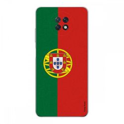 Crazy Kase Hull For Xiaomi Redmi Note 9t I Silikone Soft 1 Mm, portugisisk flag
