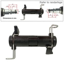 Jatkoliitin Liitoksen jatkeputki Liitosletku Korkeapainepesuri C B