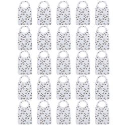 25kpl kuitukankaisia aikuisten kertakäyttöruokalappuja Hauskoja ruokalappuja grillijuhliin Äyriäisravintolat