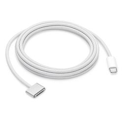 140 W Type C - MagSafe 3 -sovitinkaapeli Macbook Pro Air Silverille