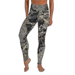 Art Deco Marmor Asbtract Højtalje leggings 5XL