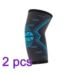 Jiekesen Xl Protector For Basketball Volleyball Knee Pad Sleeve Nylon Albuestøtte Trykksatt 2 Pack