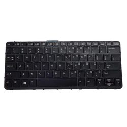 For HpPro X2612G1Laptop Notebook svart engelsk UsKeyboard erstatning