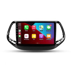 JIULUNET Langaton CarPlay Android Auto -radio Jeep Compass 2 MP: lle 2016 - 2018 Auto Multimedia GPS 2din
