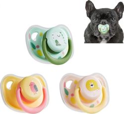 3kpl lemmikkikoiran silikonitutti, koiran tutin purulelu, kissan tutti pennuille, lemmikkitutti koiralle ja kissa-yvanille S for 0-6 months