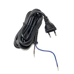Korvaava virtajohto 8147 8466 8467 hiustenleikkuukaapeli hiustrimmerin osa DIY-lisävaruste EU-pistoke Musta