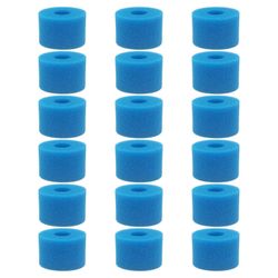 18kpl Pure Spa uudelleenkäytettävälle pestävälle vaahtomuovisuodattimelle patruuna S1 tyyppi