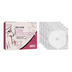 Eelhoe Beauty Breast Patch Chest Care Patch Kollageeni roikkuvia estävä kerää täyteläinen ja vahva rikas riimihoitolaastari Valkoinen 4kpl Free Size