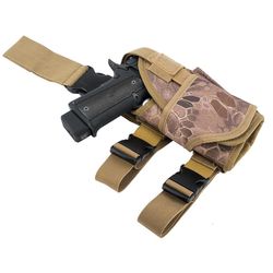 Jagt militær Universal Taktisk Drop Ben Lår Gun Hylster HLD