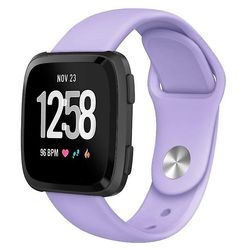 AIR Udskiftning Silikone rem til Fitbit Versa - Light Purple