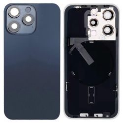 Lasiakun takakansi iPhone 15 Prolle Sininen