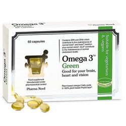 Pharma Nord Pharmanord Omega 3 Grønne Kapsler 60