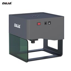 Daja Dj6 laserkaivertaja DIY-merkintä kannettava kaiverruskone DIY-käsityölogomerkkitulostimelle 80x80mm veistosalue tukee langatonta mobiiliyhteyttä