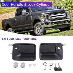 Auton ovenkahva ja lukkosylinteri pidikkeillä Super Duty F250 F350: lle 1999-2016