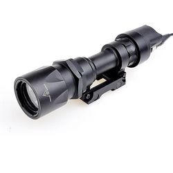 M951 Våbnet Lys Super Bright Led 500 Lumen lommelygte med fjerntrykskontakt integreret 20mm Weaver Rail Guld